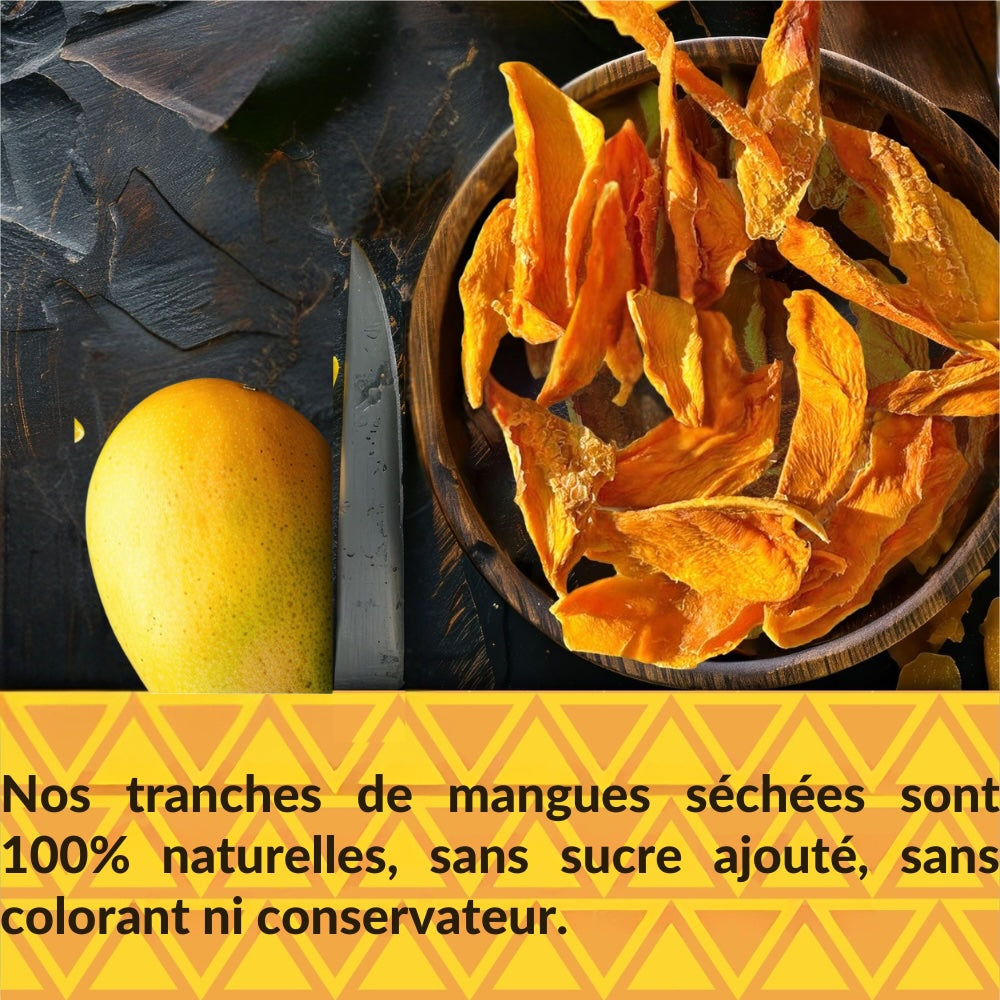 Wely - Mangue Séchée Premium - (Lot de 3 x 100 g)