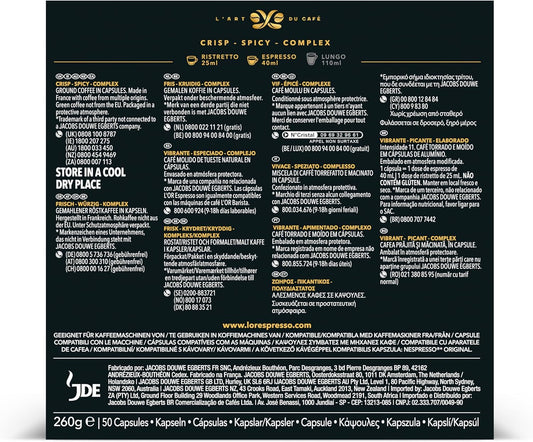 Capsules Espresso - Le paquet de 50 capsules